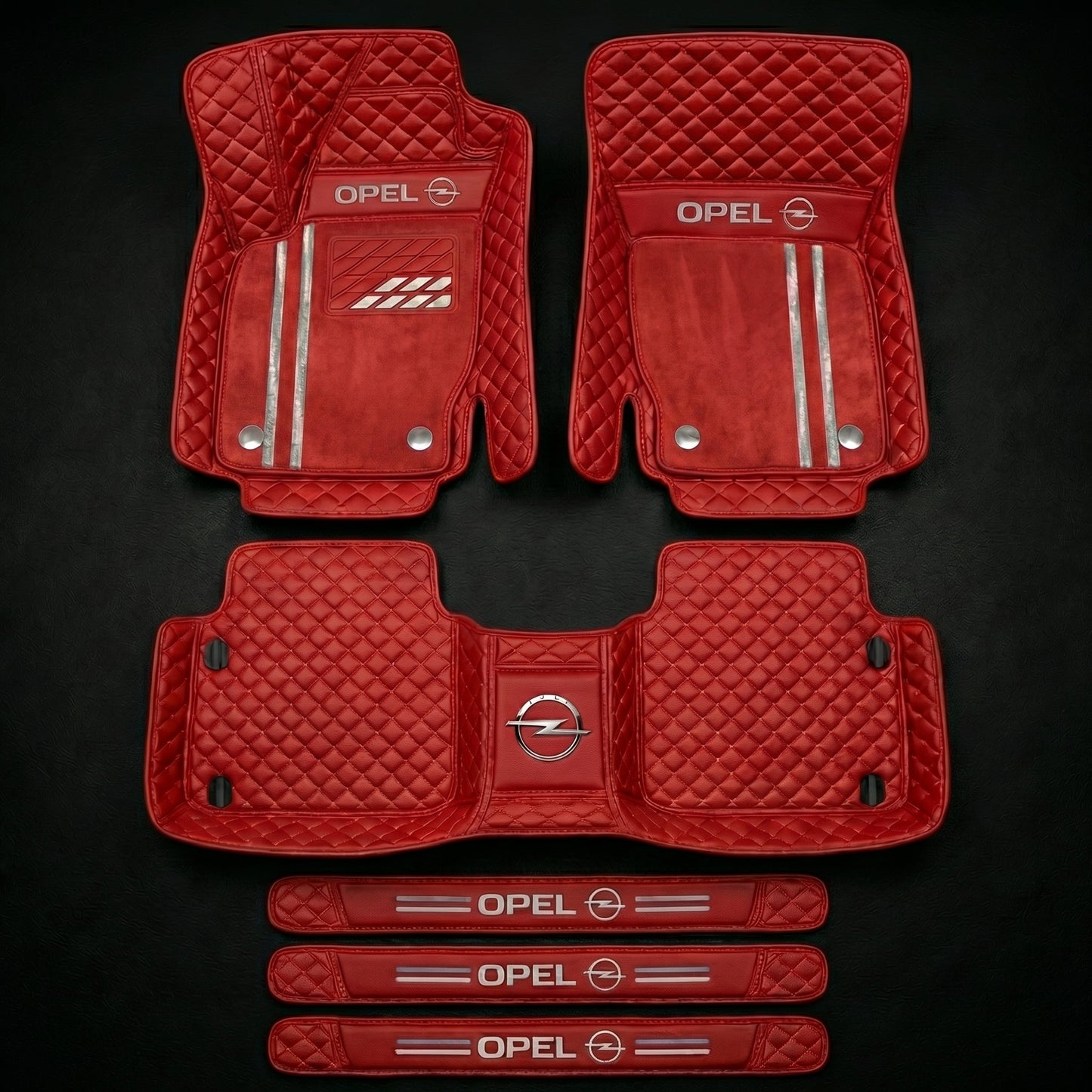 Set de covorașe auto premium, finisaj din piele – curățenie și eleganță în fiecare zi